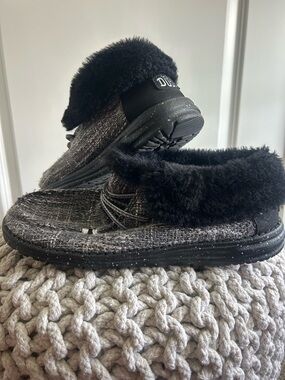 Hey Dude Women's Britt Boho booties in the "Cookies and Cream"